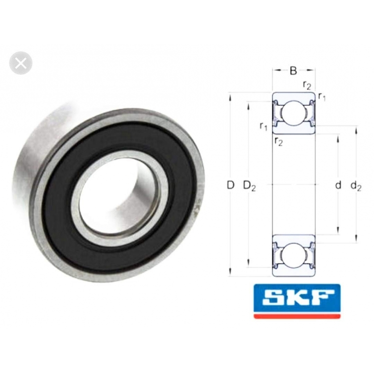 Подшипники - / 6001 SKF