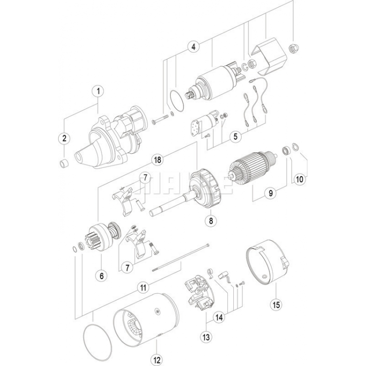 Starter / IS1109   ISKRA / LETRIKA