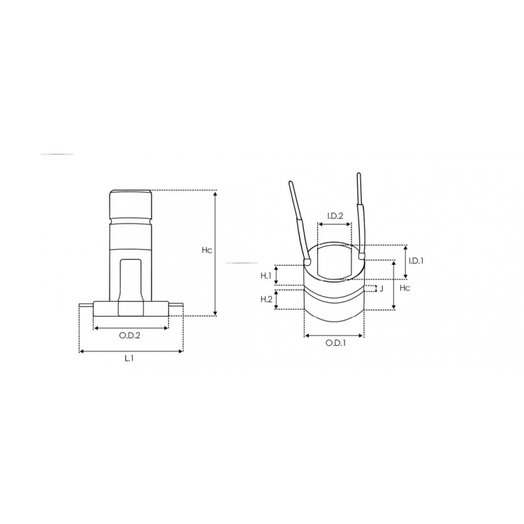 Komutator alternatora /10475751