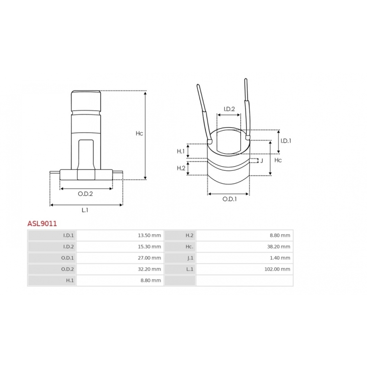 Komutator alternatora / E90F10328AA